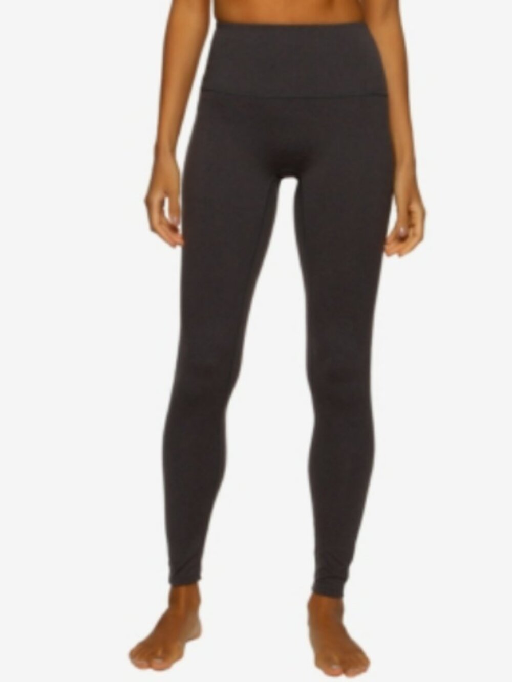 Velvety Soft High-Waisted Leggings, Heather Charcoal / Medium